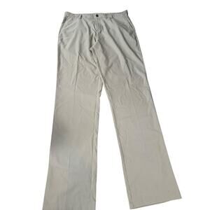 Adidas Men's Beige Activewear Climalite Nano Tech Golf Pants Size 36